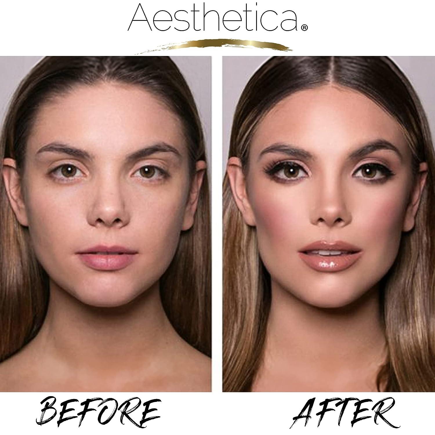 Aesthetica Cosmetics Contour and Highlighting Powder Foundation Palette