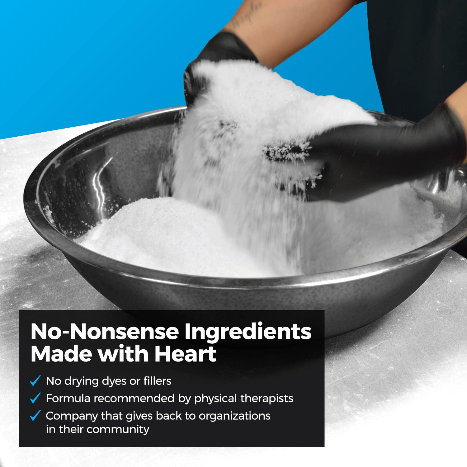 Natural Epsom Salts for Soaking for PainMuscle Recovery Bath Soak