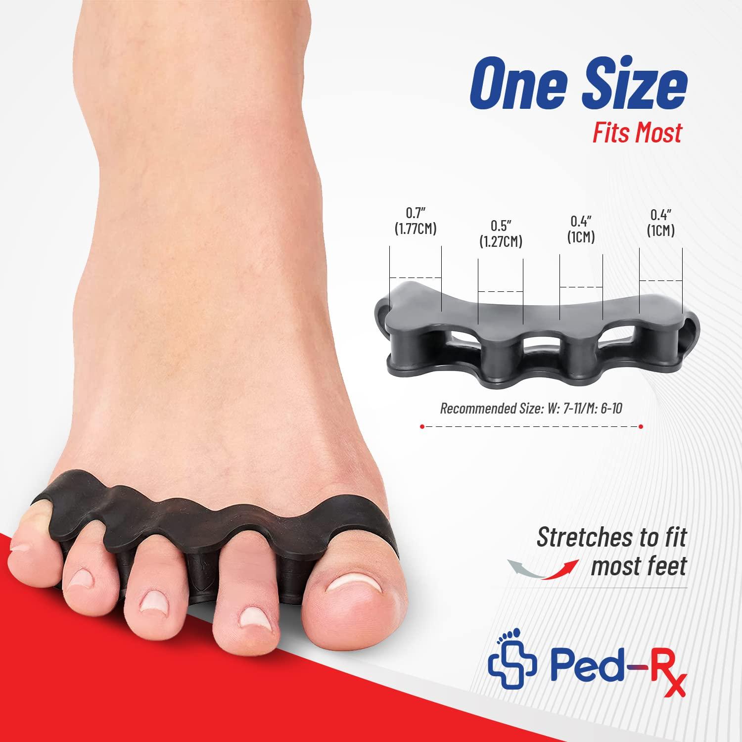 3 pairs PedRx Toe Separators Toe Stretchers to Straighten