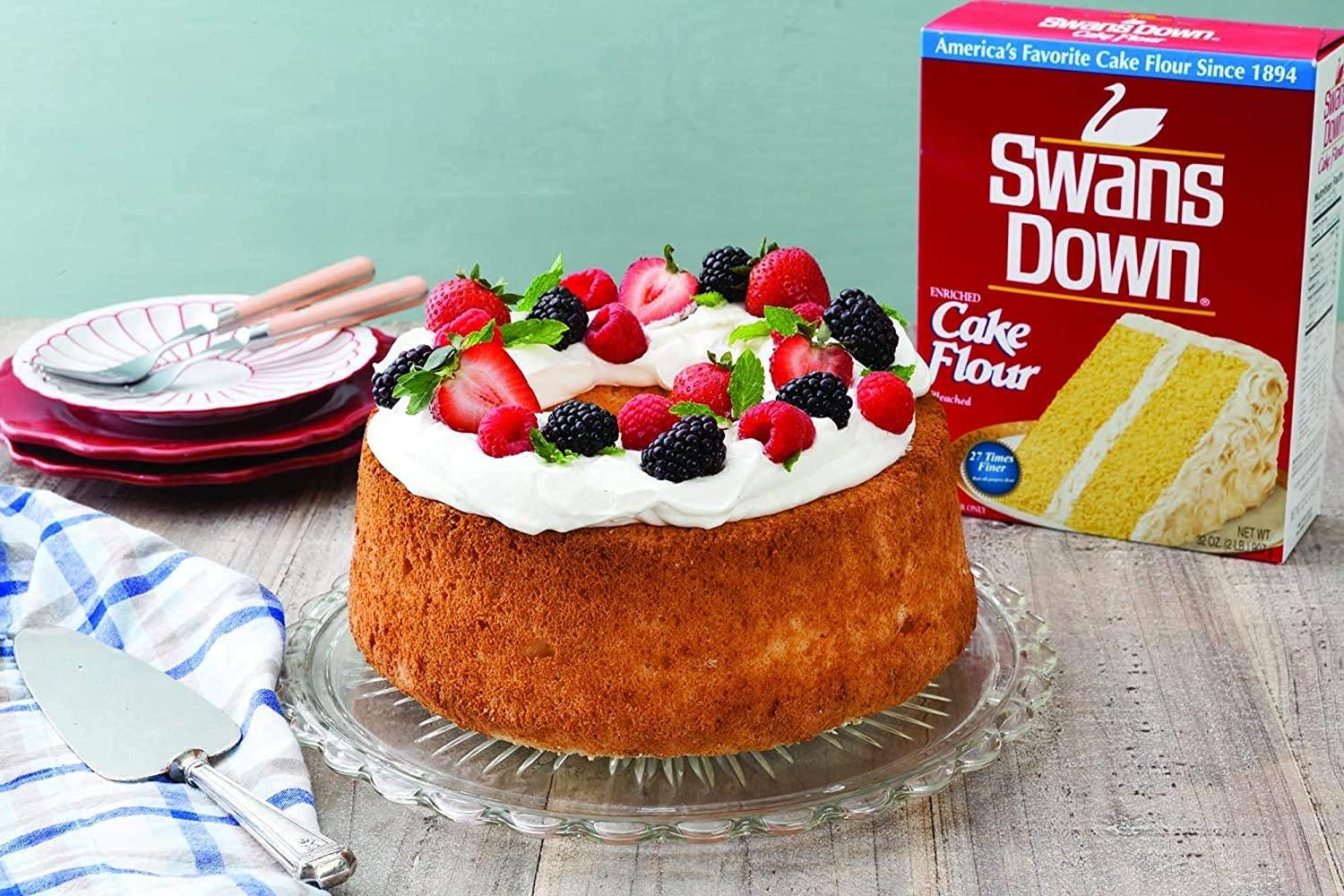 Swans Down Regular Cake Flour, Boxes, 2 Pound (Pack of 2)