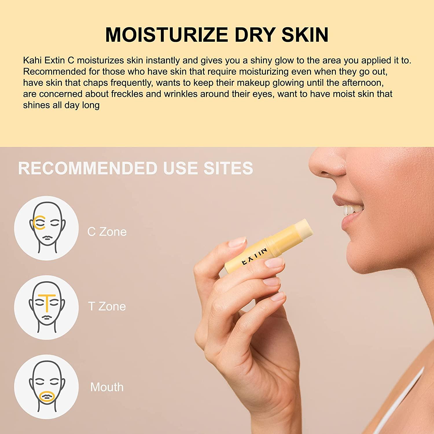 KAHI SEOUL Facial Balm With Jeju Origin Oil & Collagen, Hydrate