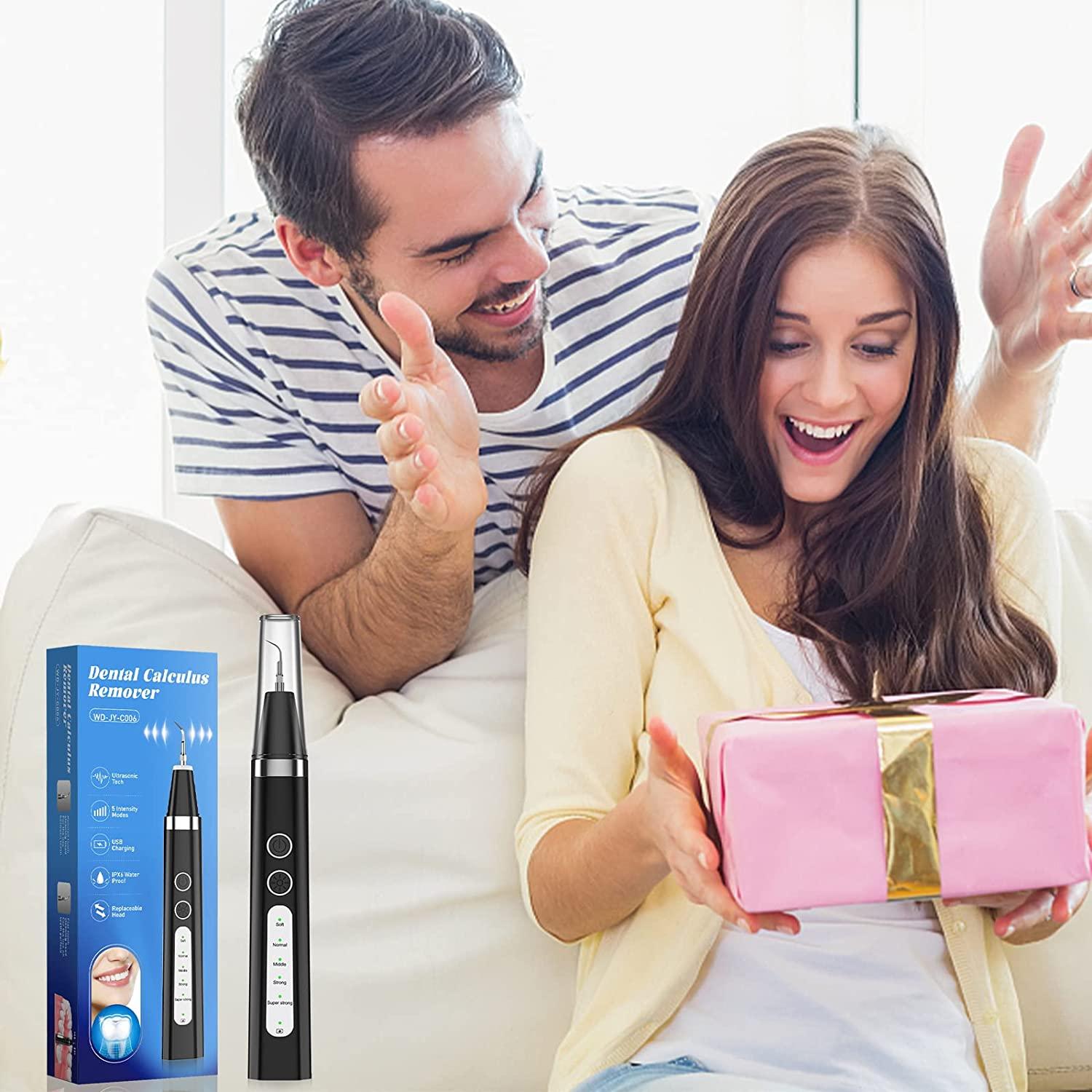 Ultrasonic Plaque Remover & Dental Cleaner Kit 5 Modes for Calculus