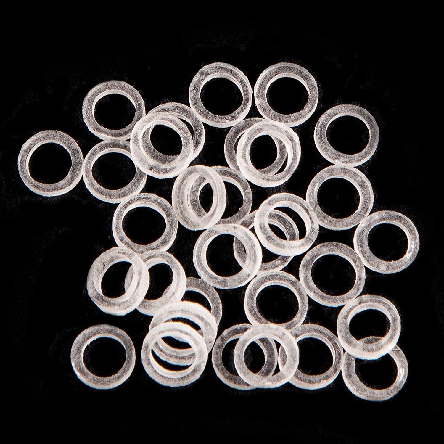 JMU Orthodontic Elastics 3/16 Inch Medium 4.5oz 500 pack Intraoral Elastic Bands Latex Free