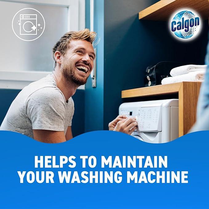 Calgon 4-in-1 Washing Machine Water Softener Limescale Protection