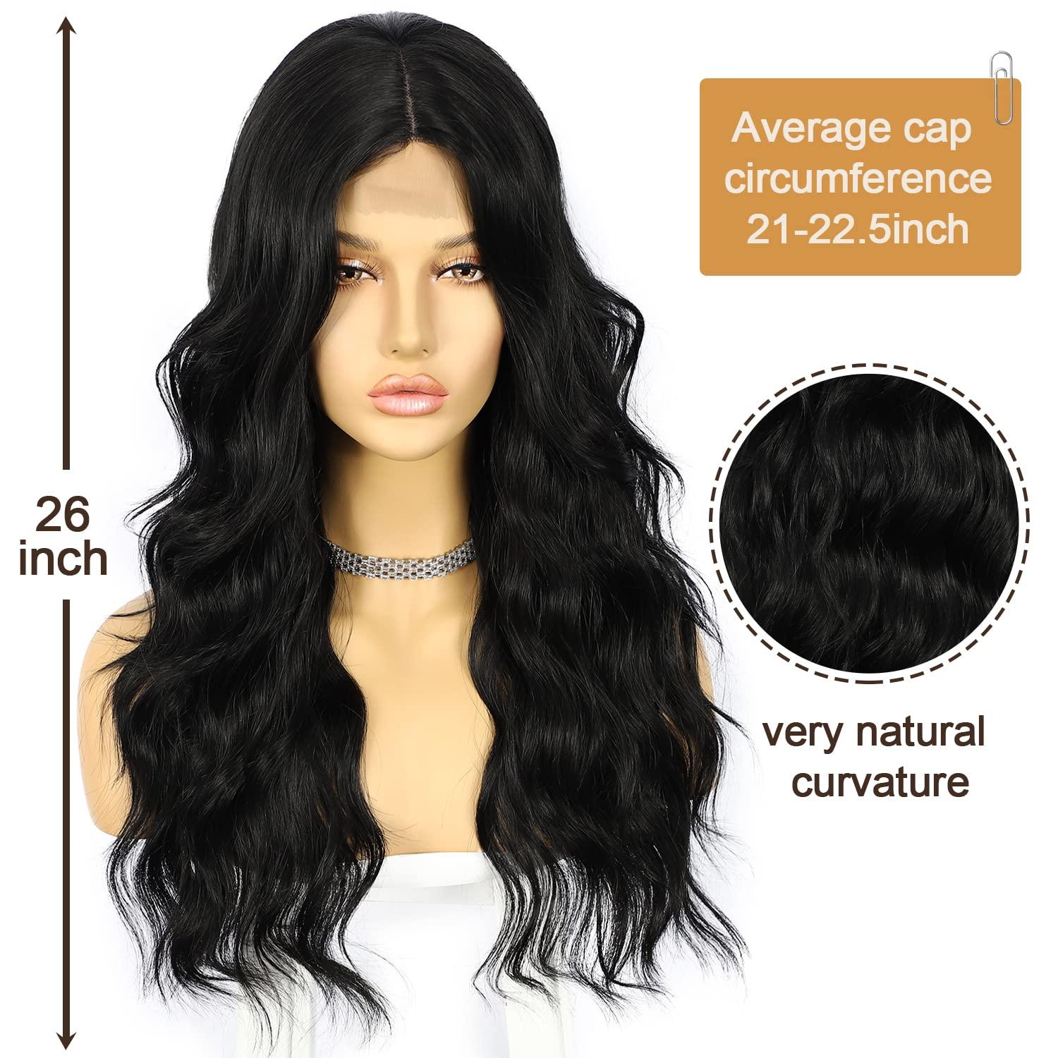 Charisma Long Pink Wavy Synthetic Lace Front Wigs ... – Vicedeal