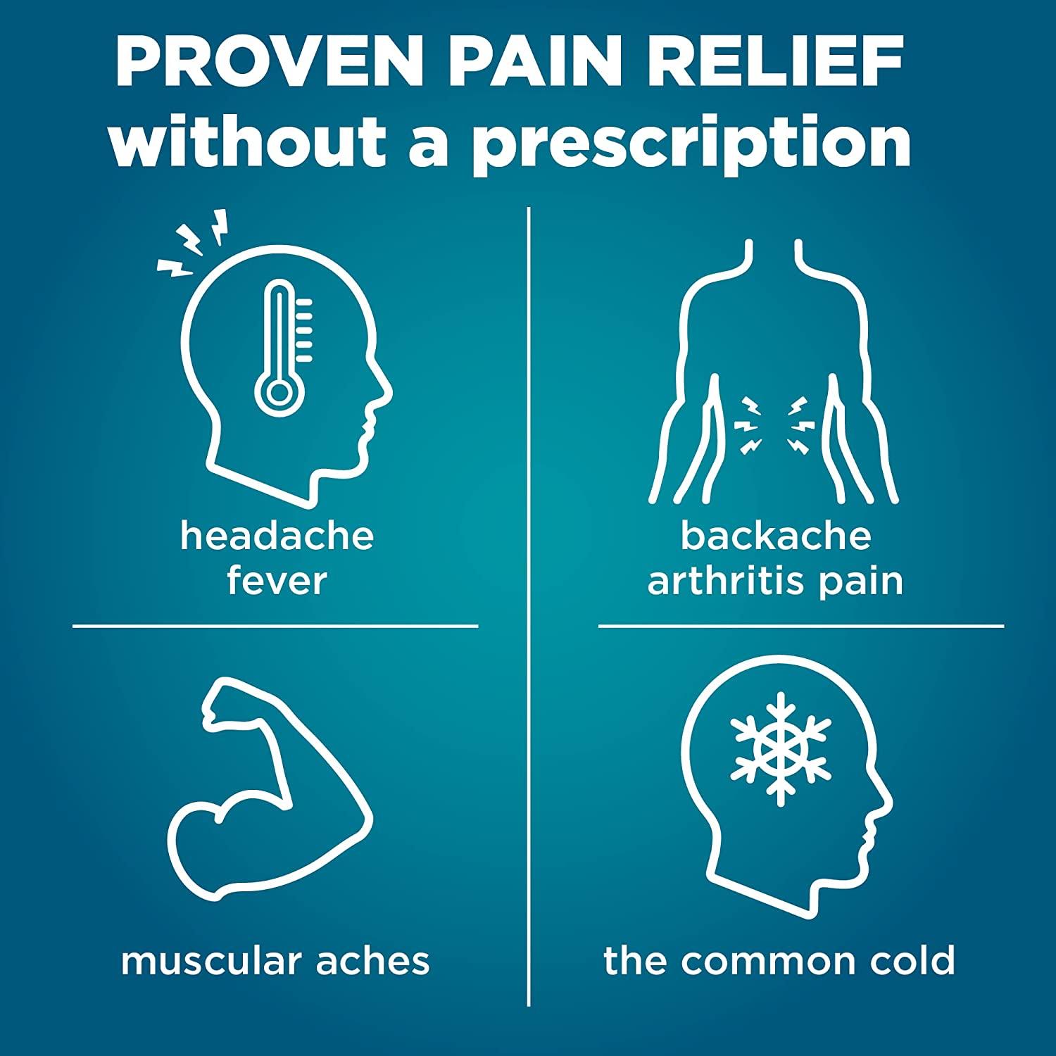 Amazon Basic Care Ibuprofen Liquid Mini Gels 300 ct 300 Count (Pack of