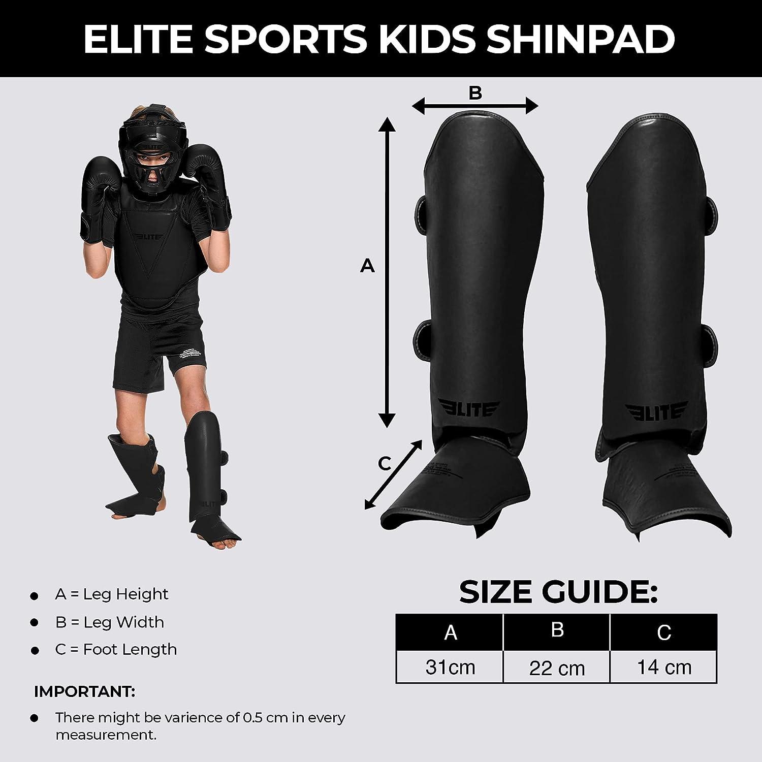 Elite Sports Muay Thai MMA Kickboxing Boys and Girls Shin