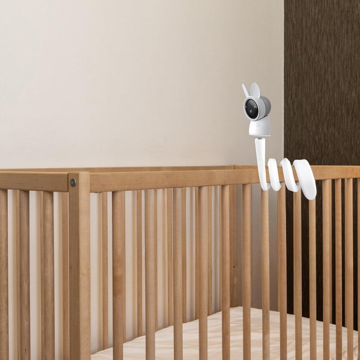 ARENTI Supporto Regolabile Per Baby Monitor – Compatibile AInanny A4, B2, D3, P2, GO1 – Flessibile E Senza Fori - 2