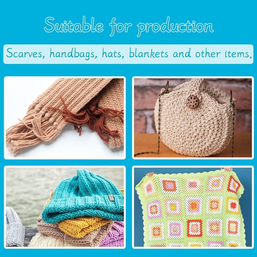 3 pcsknitting sewing needles /Set Handle Crochet Hooks Knitting Hook Kit  Afghan
