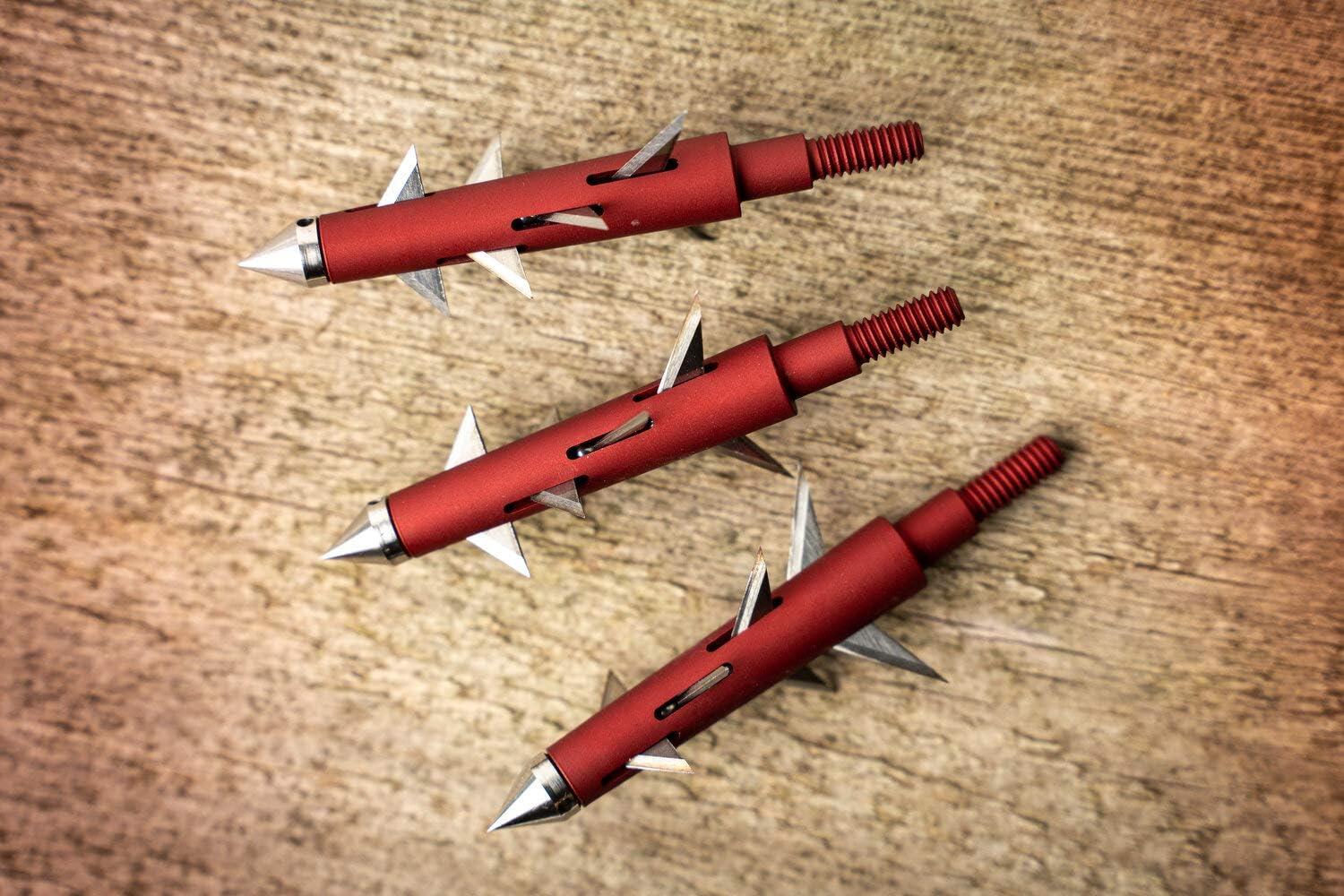 Crown Broadheads by Thorn 100/125 Grain Broadheads for Crossbow