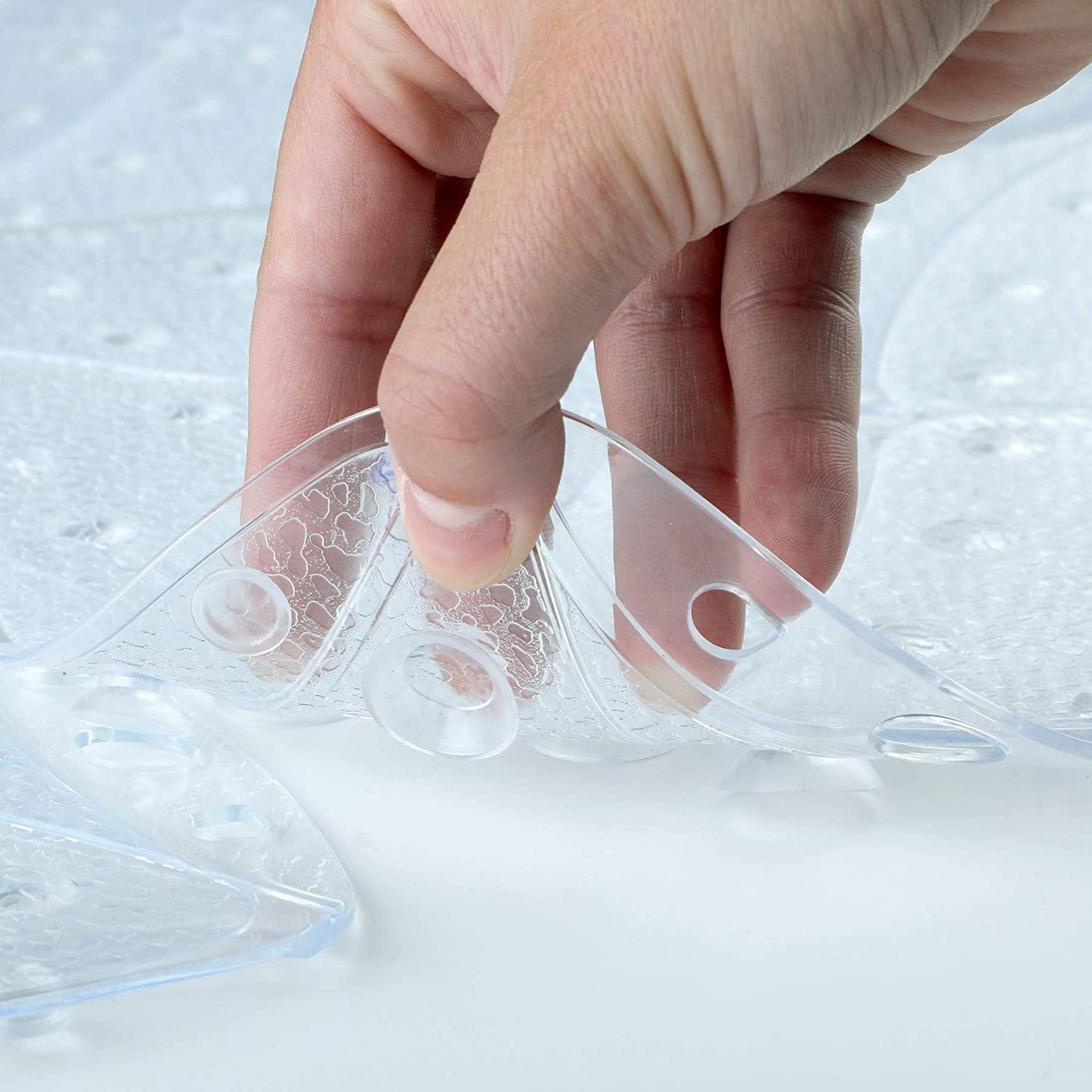 SlipX Solutions Expandable Bath & Shower Safety Mat System Custom