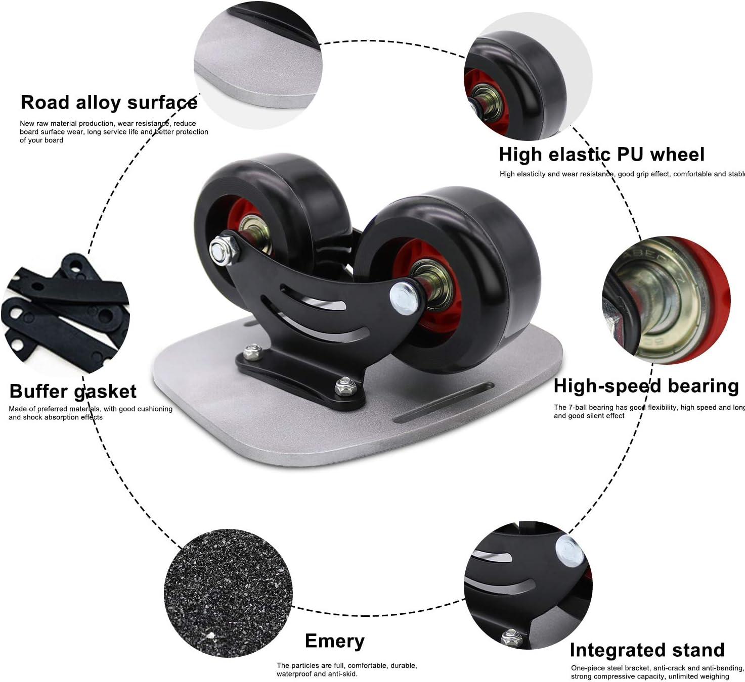TRENDBOX Roller Skate Plates Highend Skateboard Bearings Drift Board