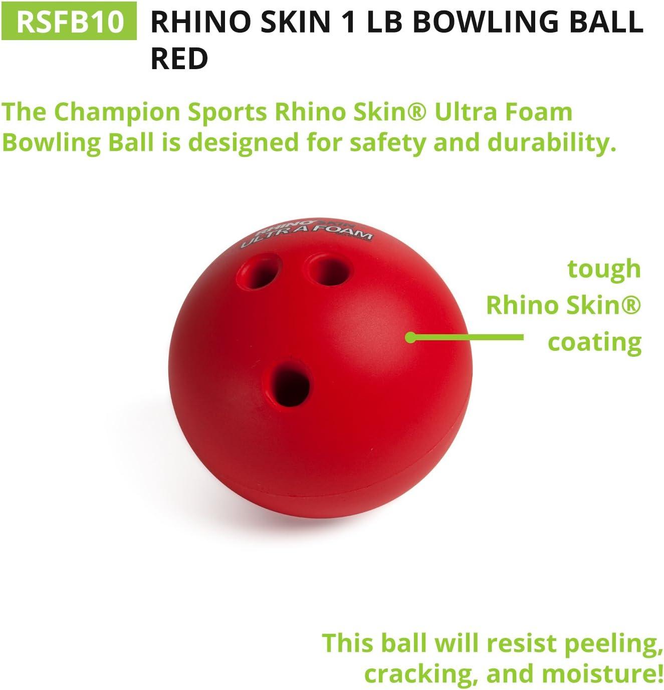 Championスポーツ RhinoSkinUltraFoamボーリングボール Champion Sports Rhino Skin Ultra Foam Bowling Ball. Sports