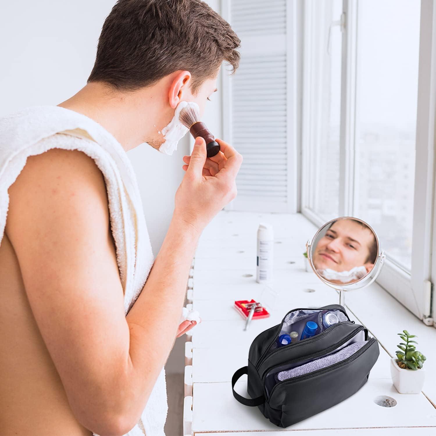 Bagsmart Toiletry Bag for Men Men's Wash Bag Water-Resistant Travel Toiletry Bag for Toiletries Accessories Black 1-black Basic Bagsmart Toiletry Bag for Men Men's Wash Bag Water-Resistant Travel Toiletry Bag for Toiletries Accessories Black 1-black Basic