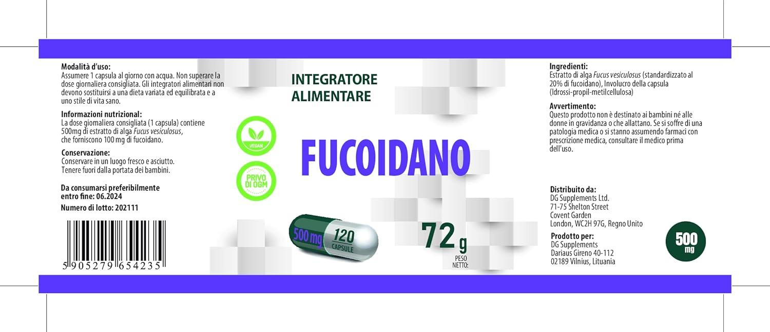 Sea Moss And Bladderwrack - 60 High Strength Capsules - 2 Month Supply