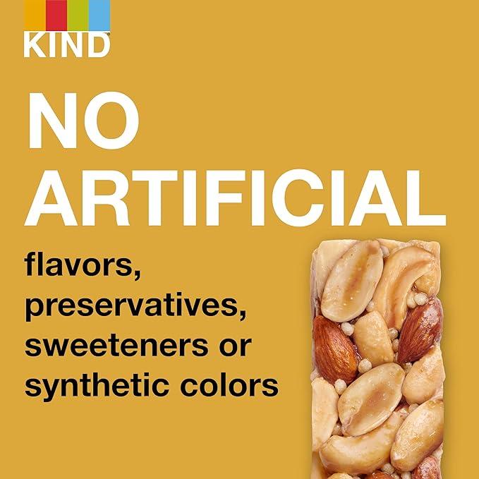KIND Bars Honey Roasted Nuts & Sea Salt Gluten Free Low Glycemic Index