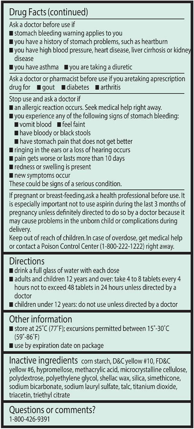 Rite Aid Aspirin Enteric Tablets 81 mg Aspirin 500 Count LowDose