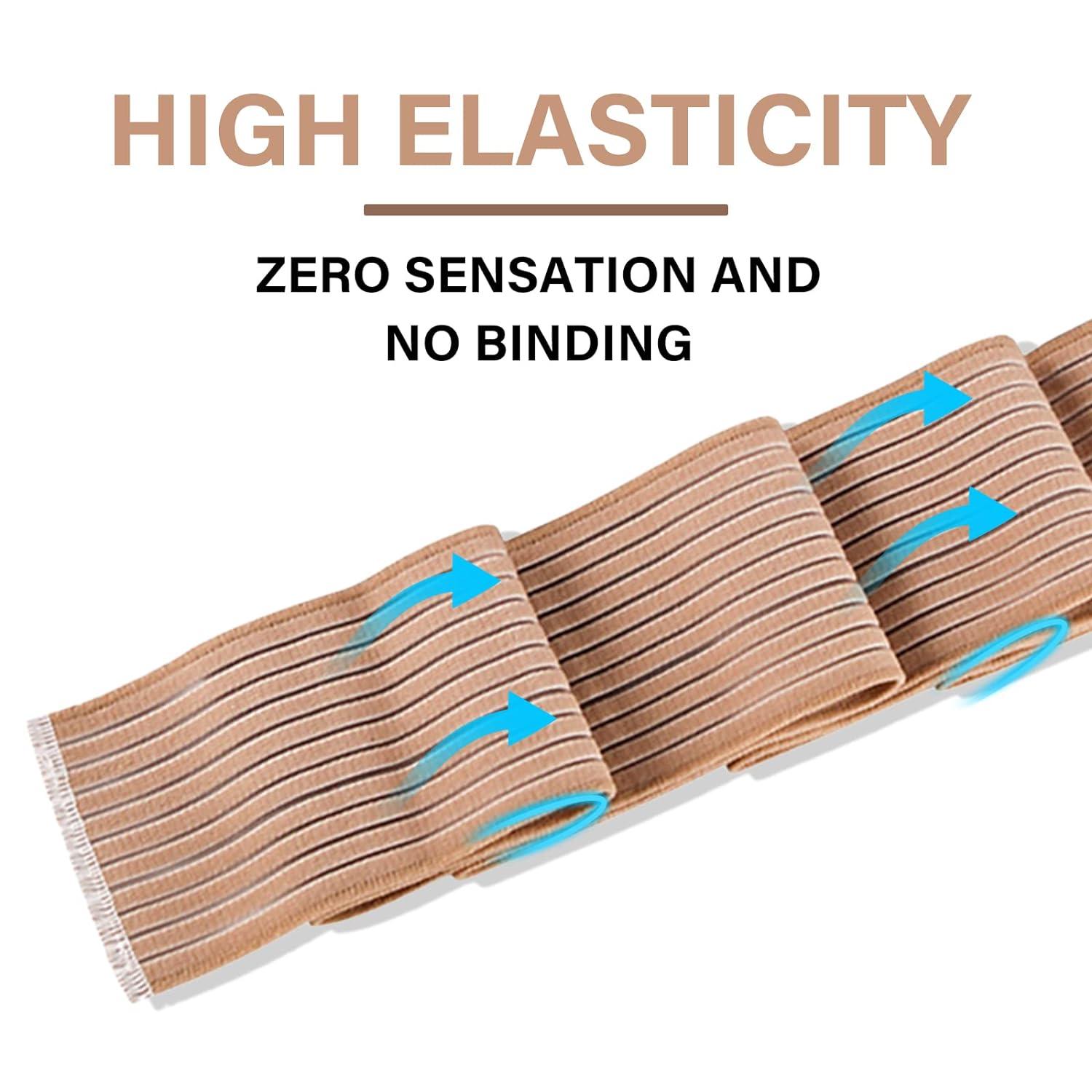 Breast Implant Stabilizer Chest Compression Band Post Surgery Stabilizer for Breast Implant (Beige)