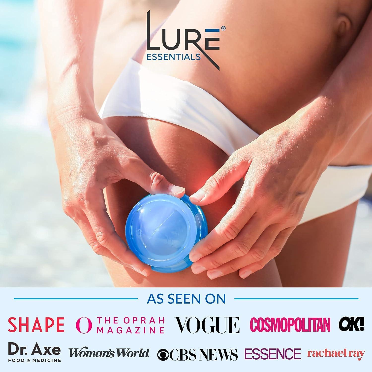 LURE Essentials Zen Cupping Therapy Set Cupping Kit for Massage Therapy -  Silicone Cups - Massage Cups Cupping for Cellulite – Lymphatic Drainage