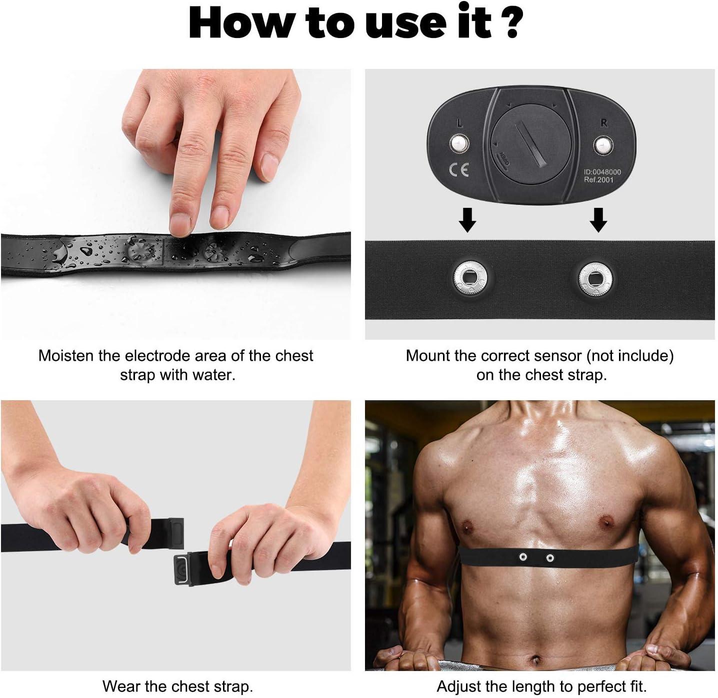 Chest Strap Tickr Fit Armband Wahoo Tickr Fit Optical Heart-Rate