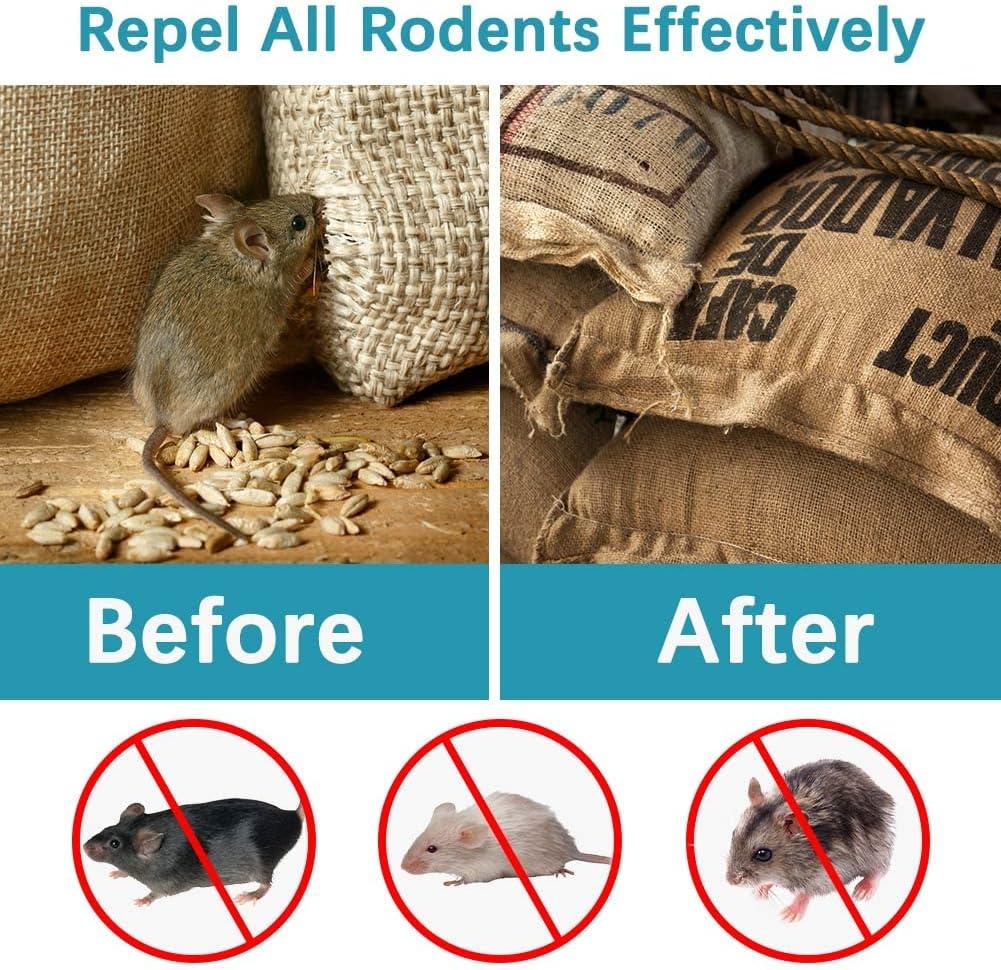 Mouse Away Rodent Repellent Pouches - Natural Mint Based Deterrent