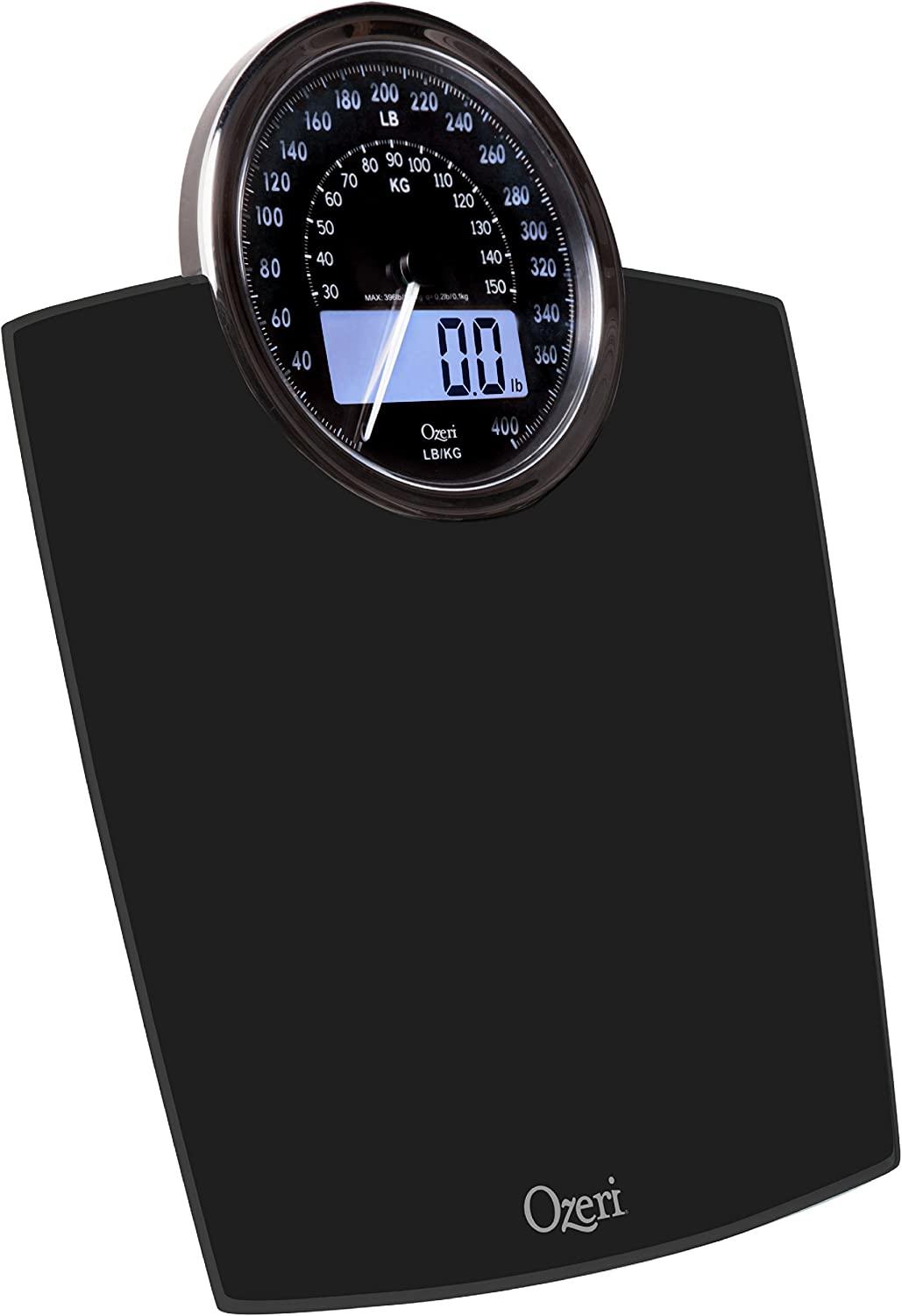 Ozeri Rev 400 lbs Bathroom Scale with ElectroMechanical Weight Dial