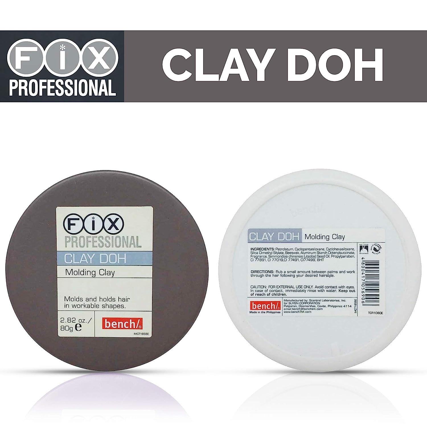 bench/ Fix Professional Clay Doh Molding Clay 2.82 ounces / 80 grams