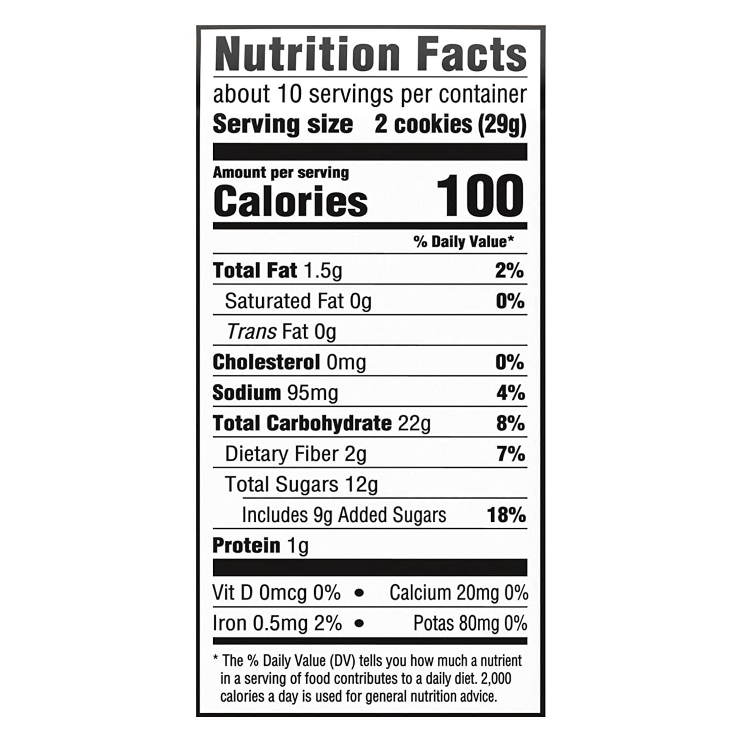 Newtons 100% Whole Grain Wheat Soft & Fruit Chewy Fig Cookies ...