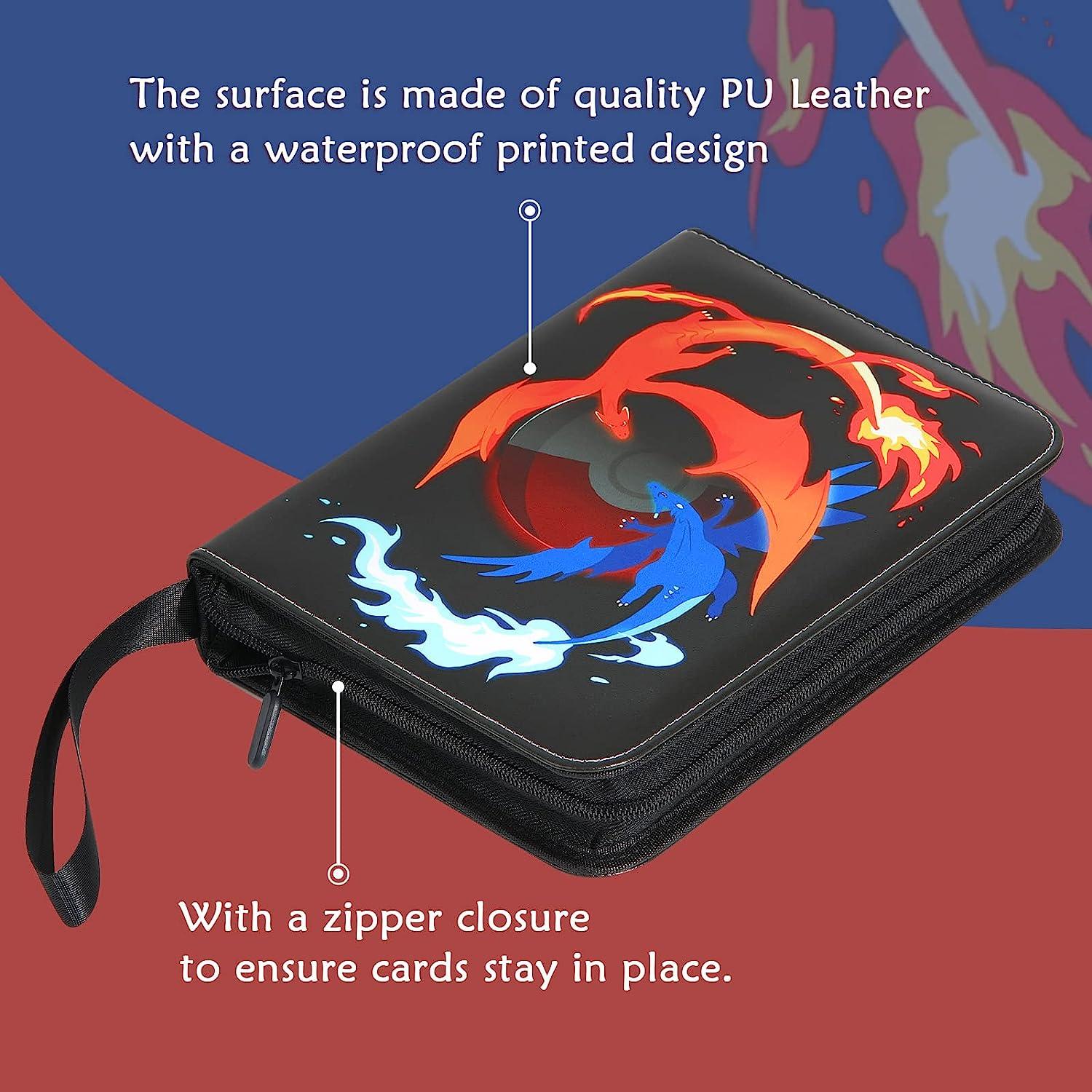 4 slot card binder 4-Pocket Trading Card Binder for Pokemon Cards – Forzarocket® main image 0