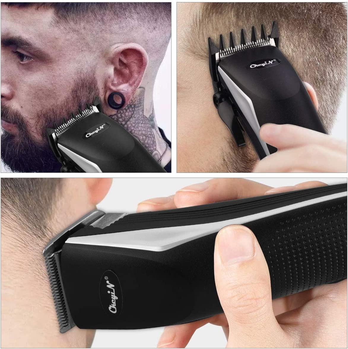 CkeyiN Hair Cutting Kit for Men Professional Corded Clippers Barbers