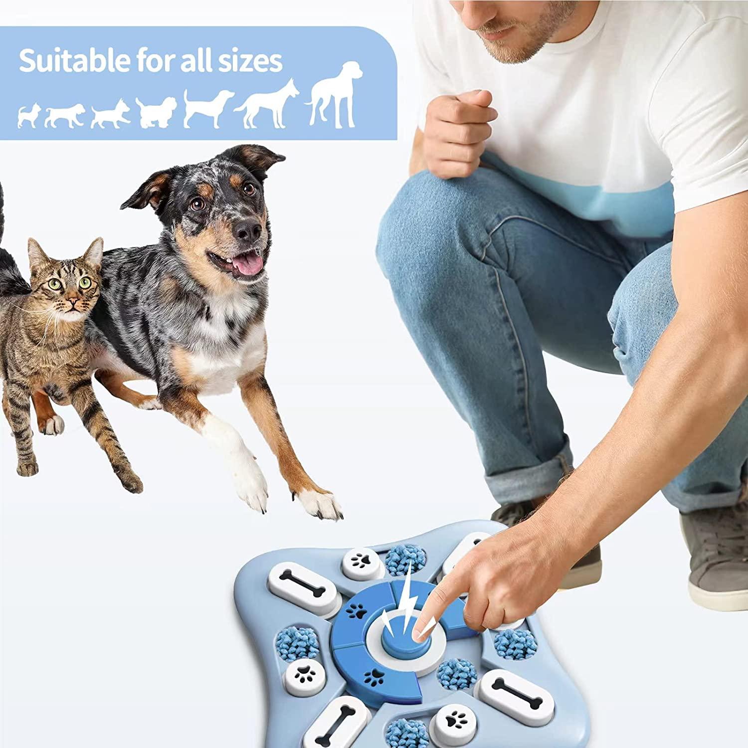 2022 New Edition Dog Puzzle Toys, Interactive Dog Toy for IQ
