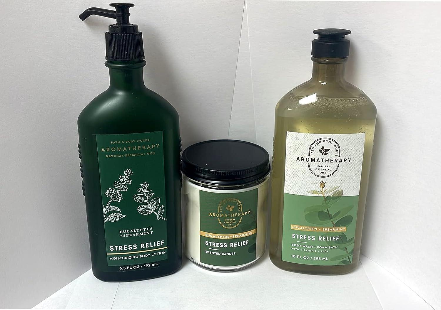 Bath & Body Works Aromatherapy Stress Relief Spa Gift Set