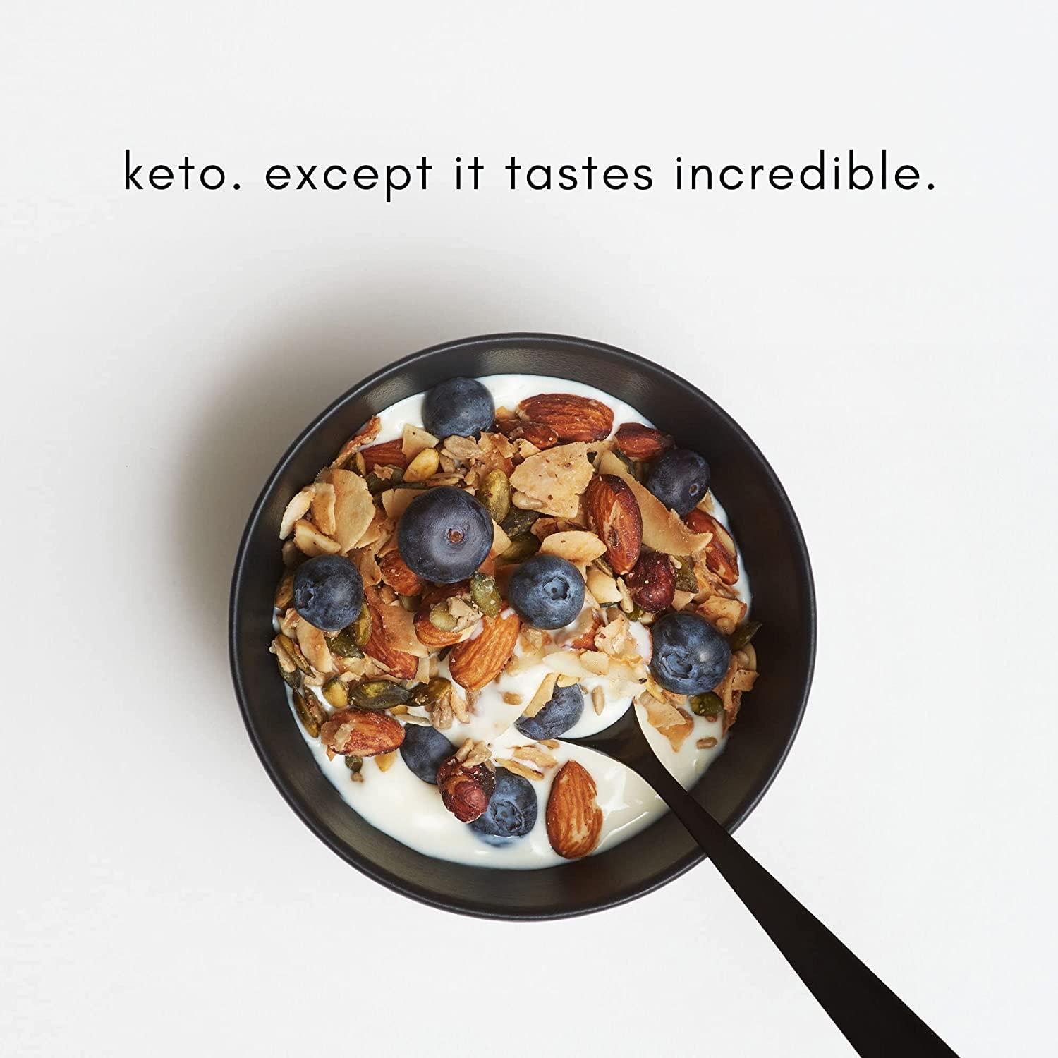 Keto Hana Keto Nut Granola (11oz), Coconut & Almond Plant Based Low