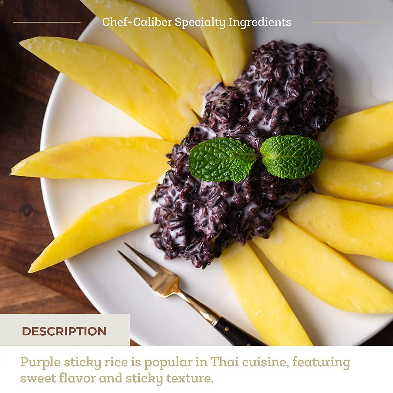 Fresh & Wild Purple Sticky Rice Jasmine Rice Variation from