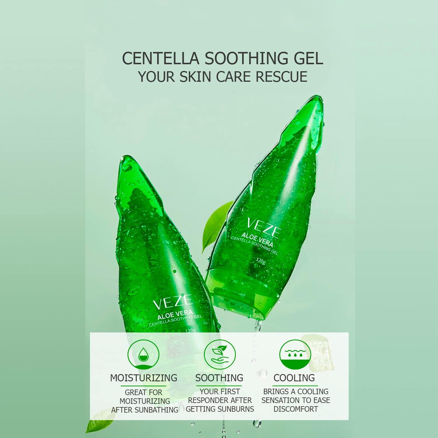 aloe vera gel juckreiz Aloe Vera Gel  100% Feuchtigkeit [Khlend & Pur]