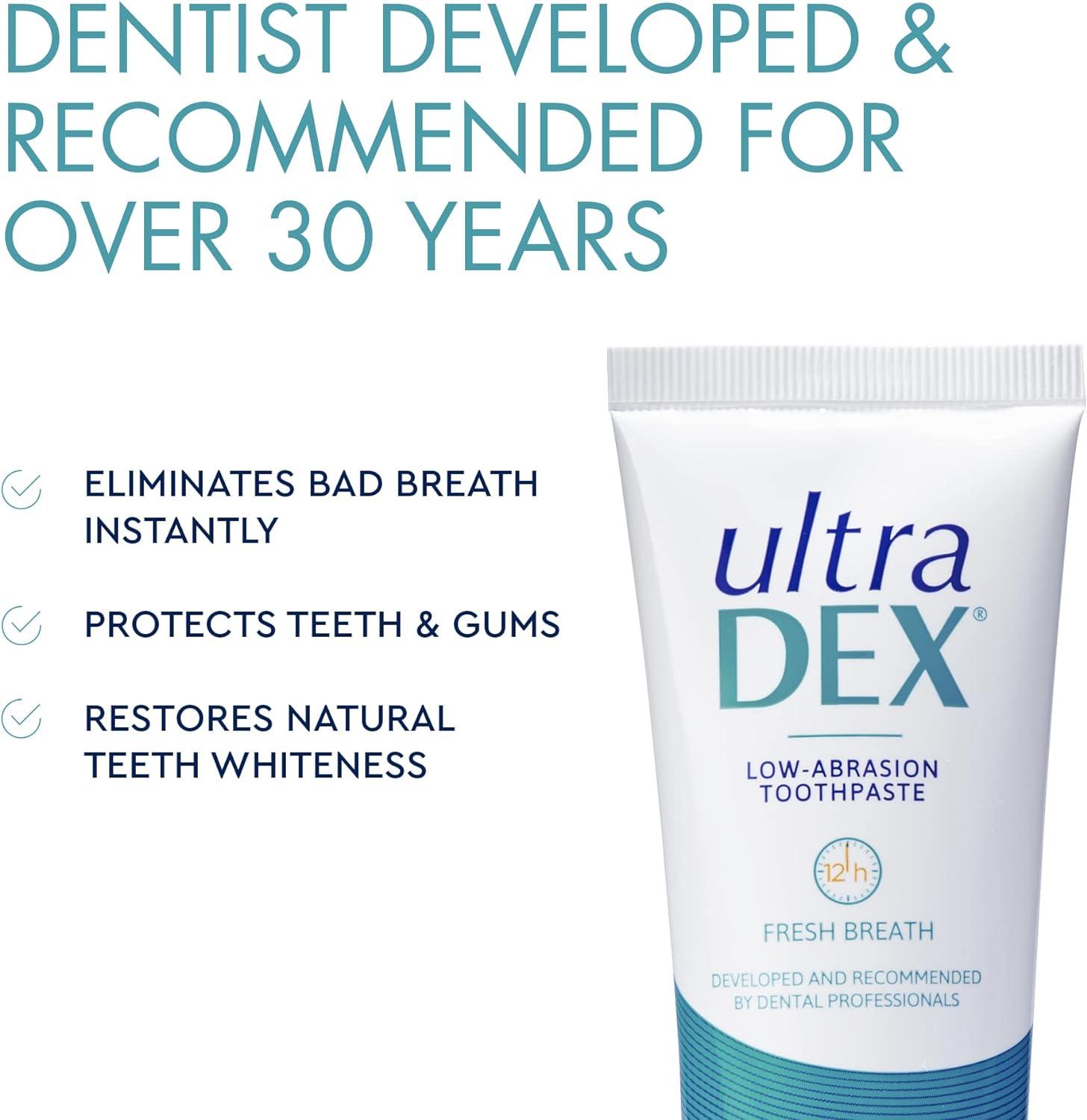 UltraDEX LowAbrasion Toothpaste 75ml 75 ml (Pack of 1)