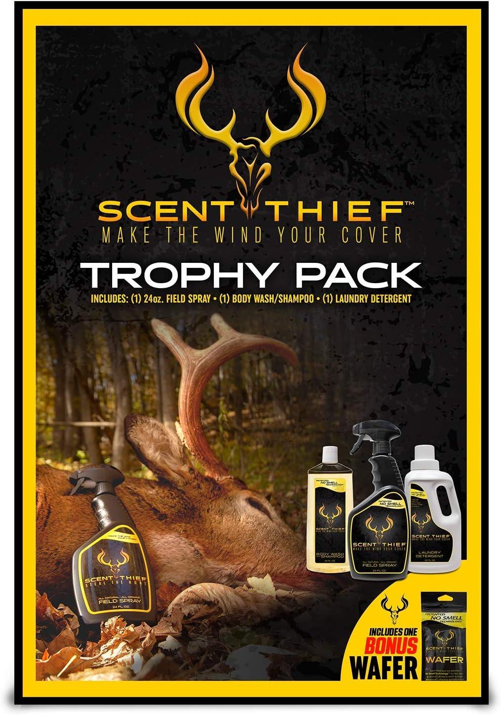 Scent Thief Trophy Pack 24oz Field Spray Laundry Detergent Hair & Body