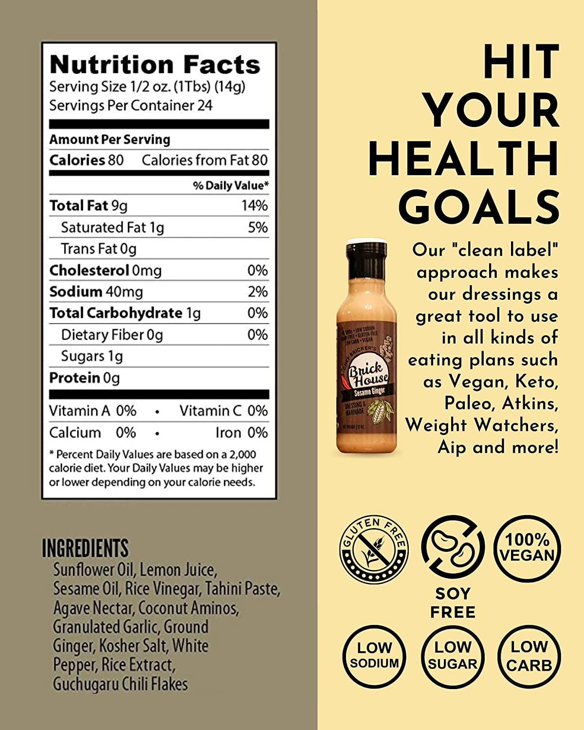 SESAME GINGER SALAD DRESSING. Vegan salad dressing with Sesame Oil & Organic Coconut Aminos