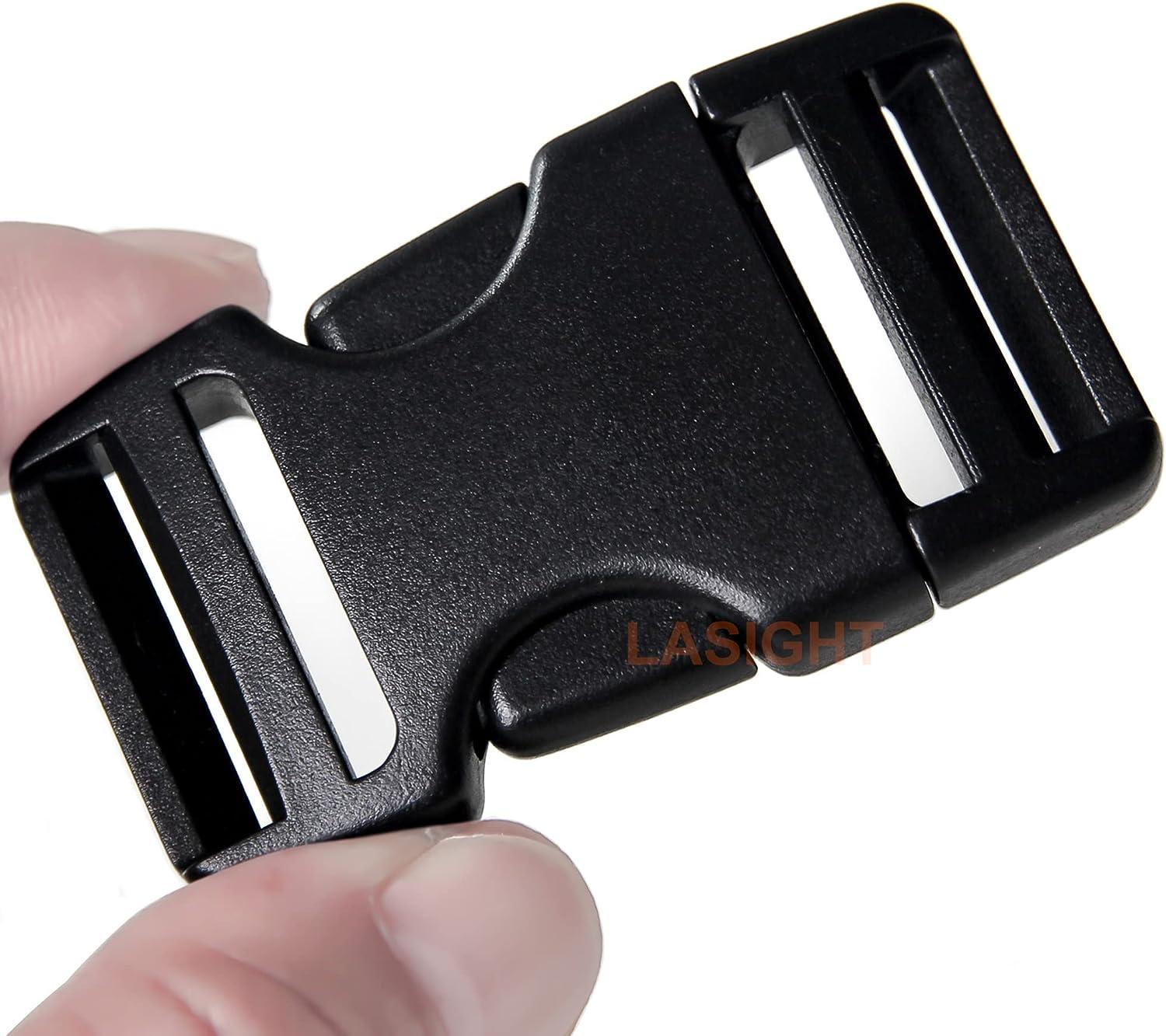 Buy 5/8 Inch Grey Contoured Side Release Plastic Buckle Closeout Online
