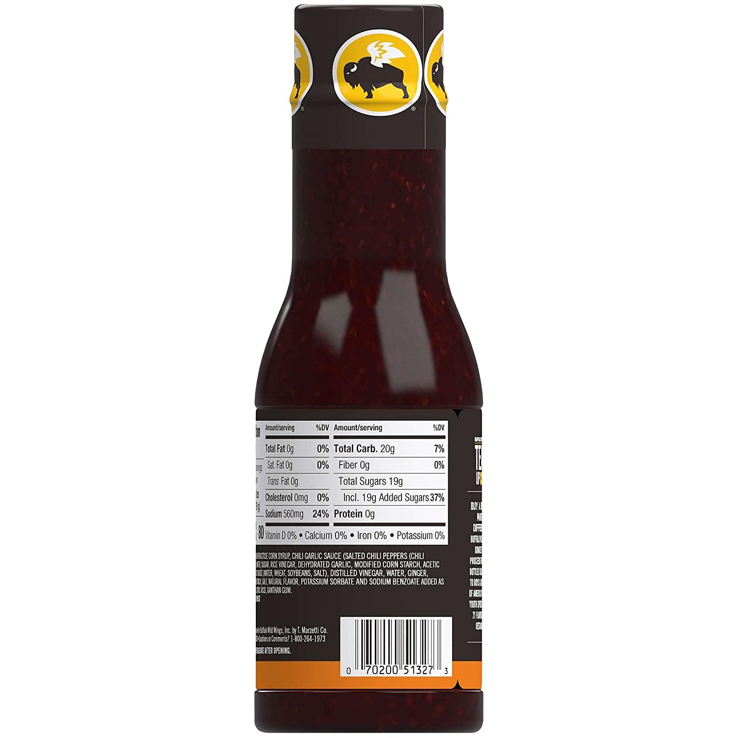 Buffalo Wild Wings Asian Zing Sauce 12 Fl Oz Pack of 2