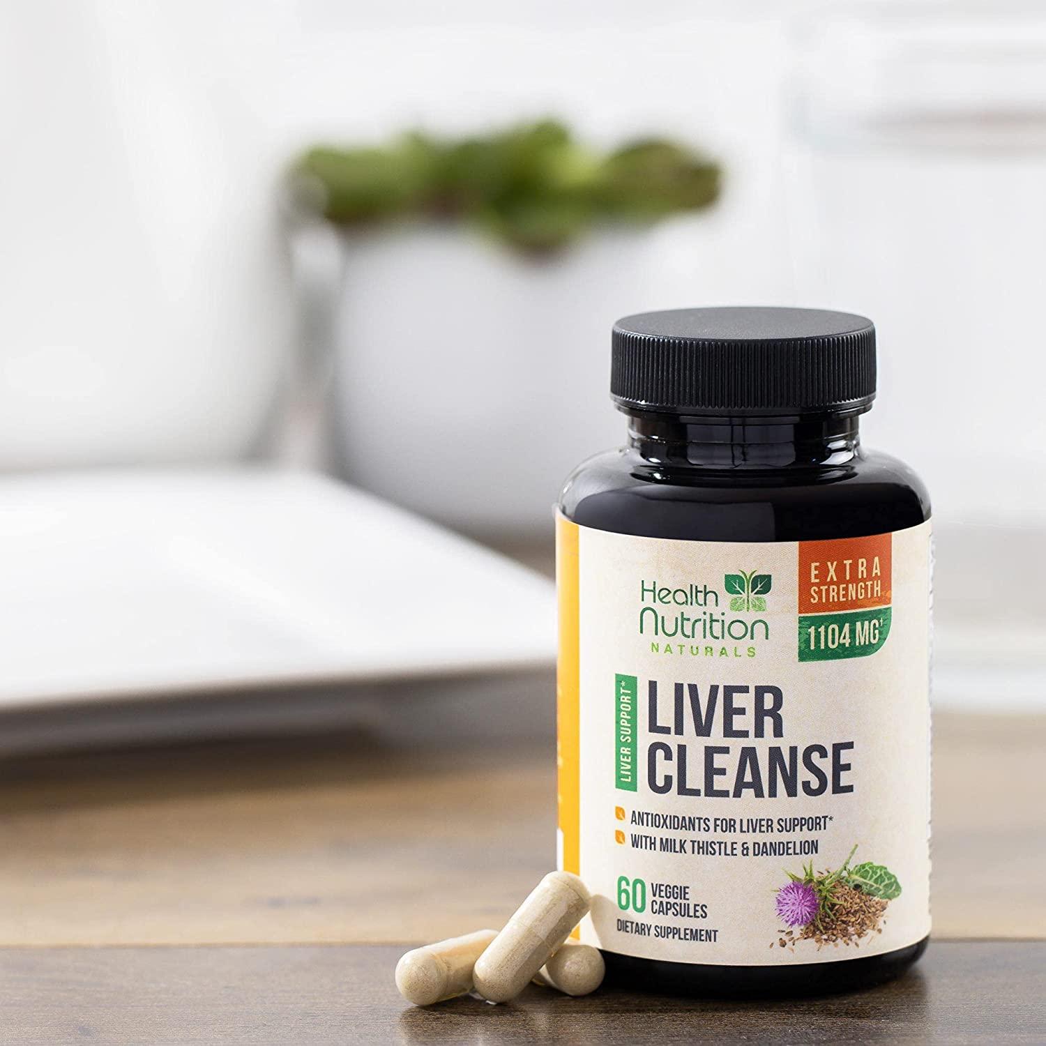 Gentle Liver Cleanse Detox & Repair Herbal Liver Support Supplement