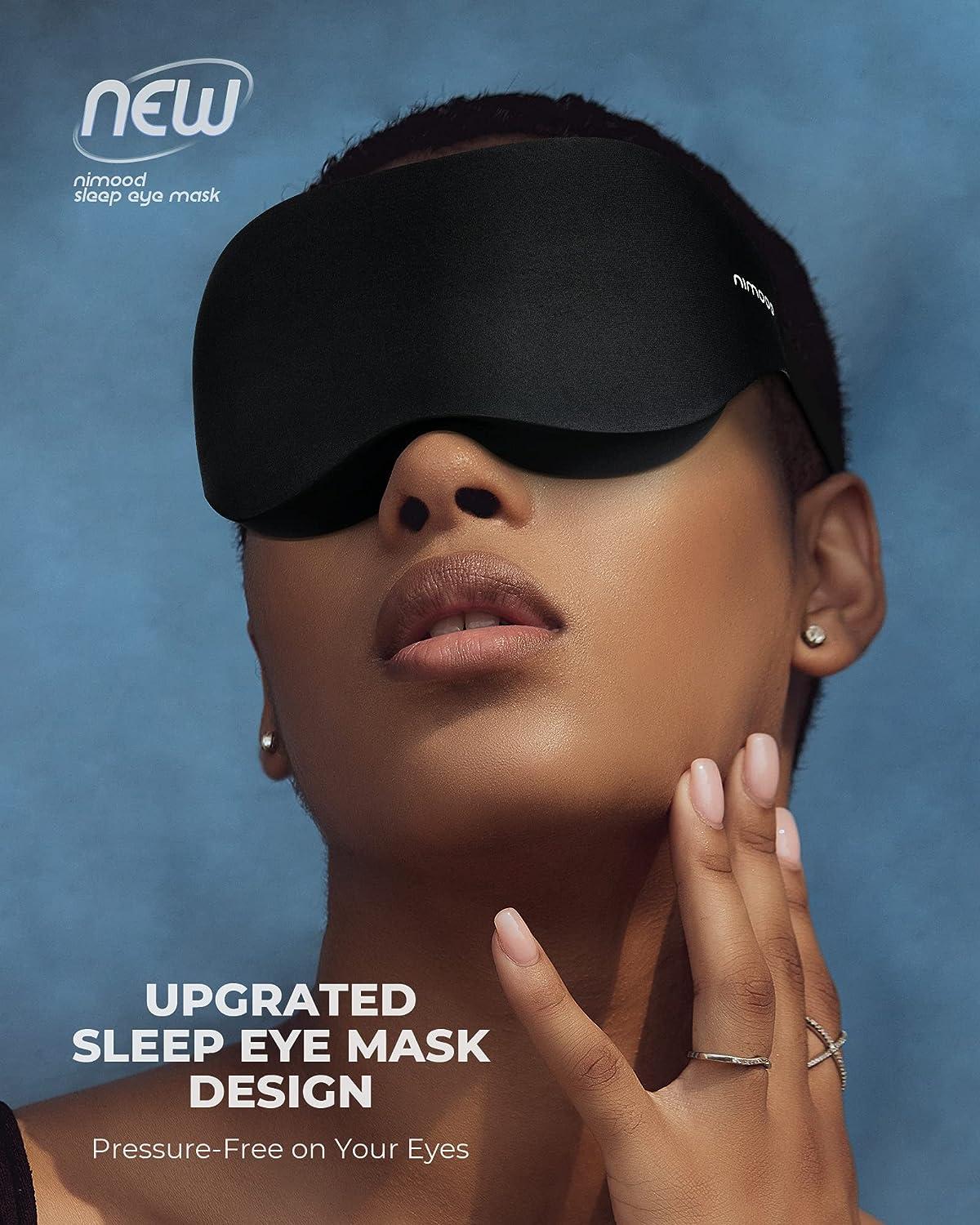 NIMOOD Eye Mask for Sleeping 3D Sleep Masks for Women Man for Side
