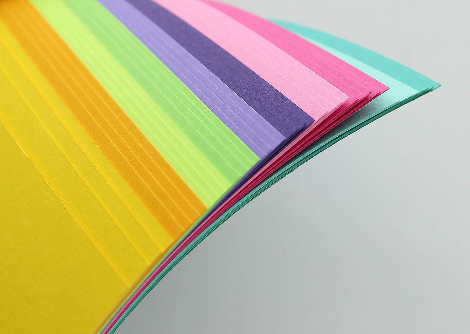 Paper Accents Rainbow Cardstock Variety Pack Candy Duo EcoFriendly