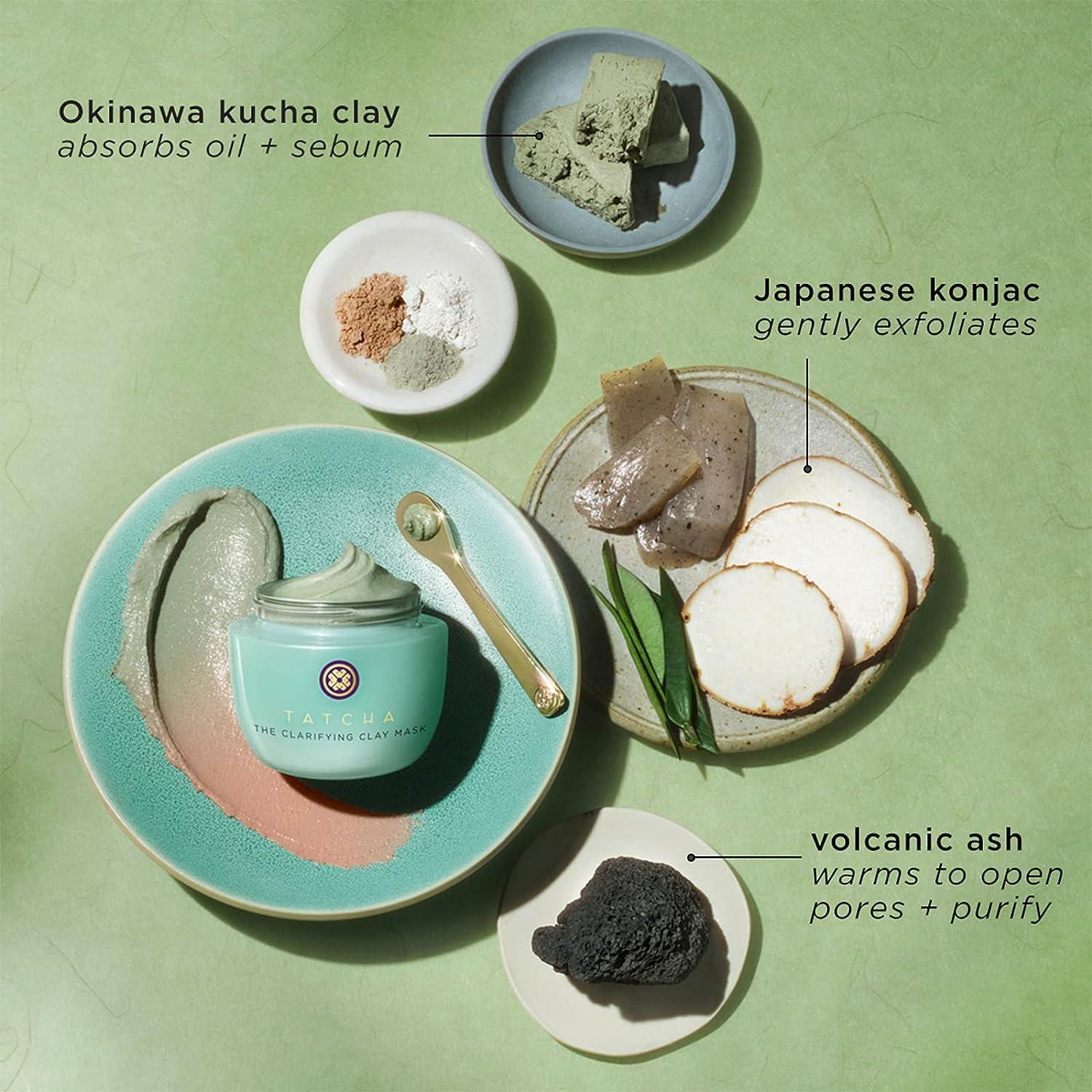 Tatcha Clarifying Clay Mask | Exfoliating Pore Treatment - 50ml