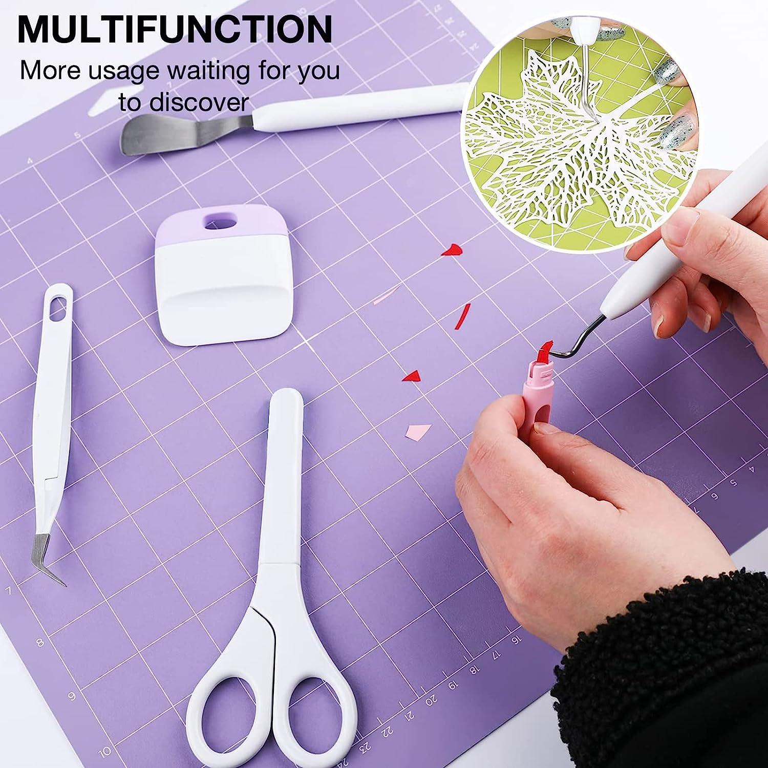 13 Pcs Vinyl Weeding Tools Stainless Steel Plotter Accessories HTV  Precision Carving Craft Hobby Knife Kit +1 Piece Storage Bag Silhouettes  Cameos DIY Art Work Cutting Scrapbook