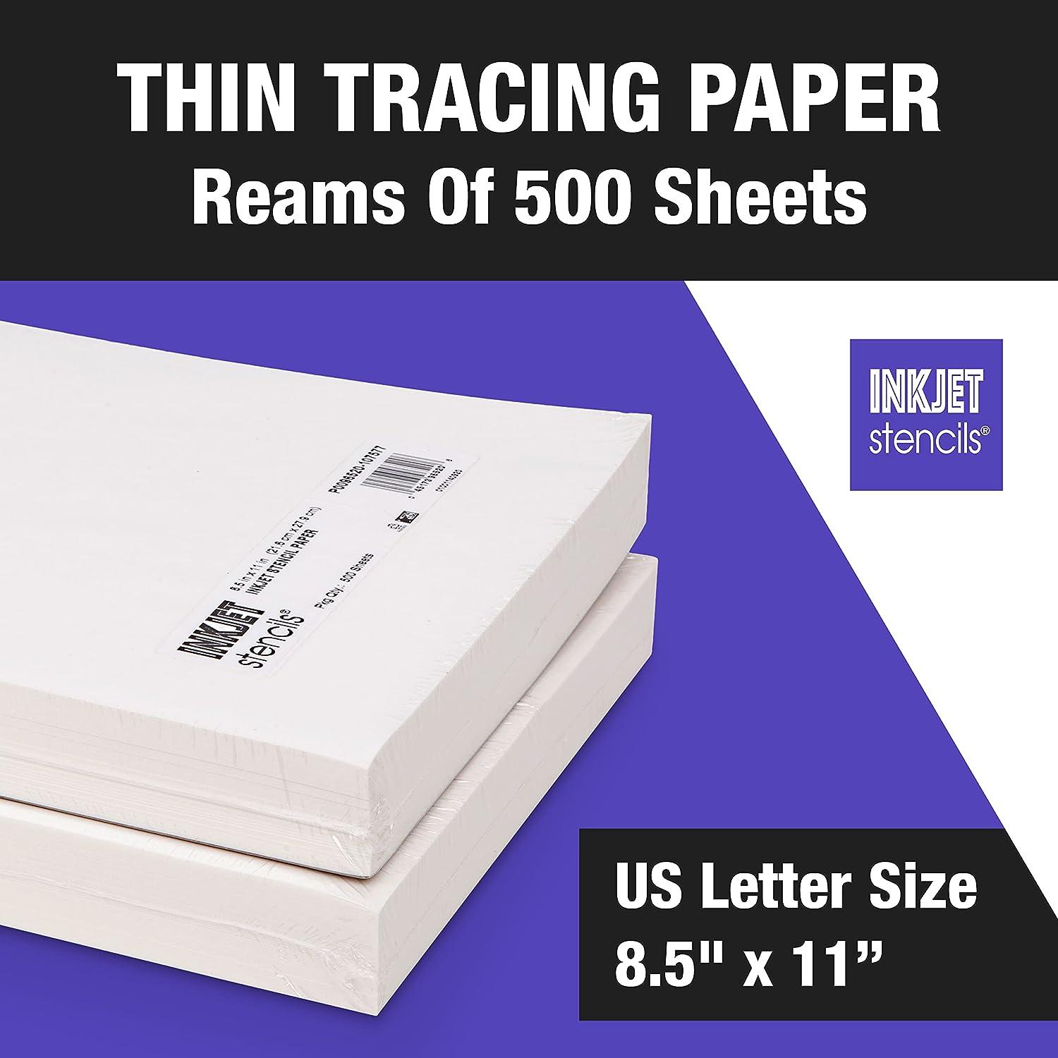 InkJet Stencils Tracing paper Ream of 500 sheets