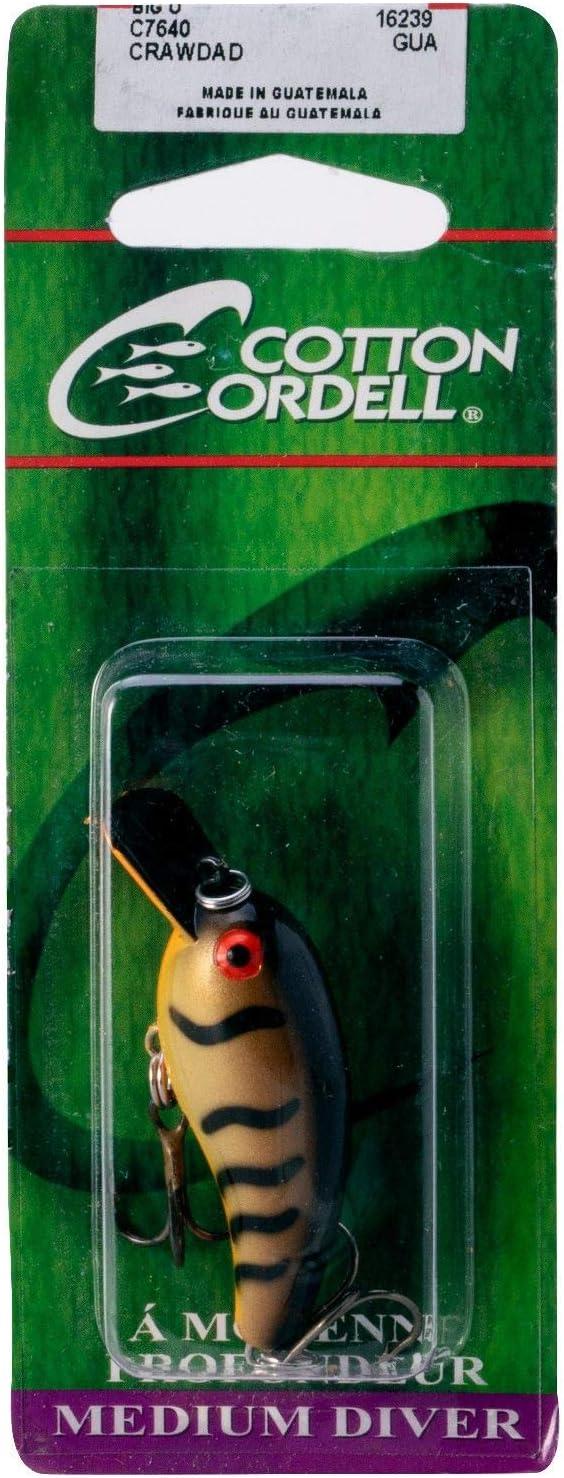 Cotton Cordell Big O SquareLip Crankbait Fishing Lure 3Inch Crawdad
