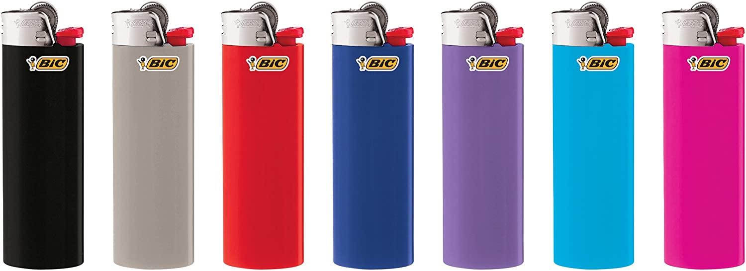 BIC Classic Lighter, Assorted Colors, 8Pack (Colors and Packaging May