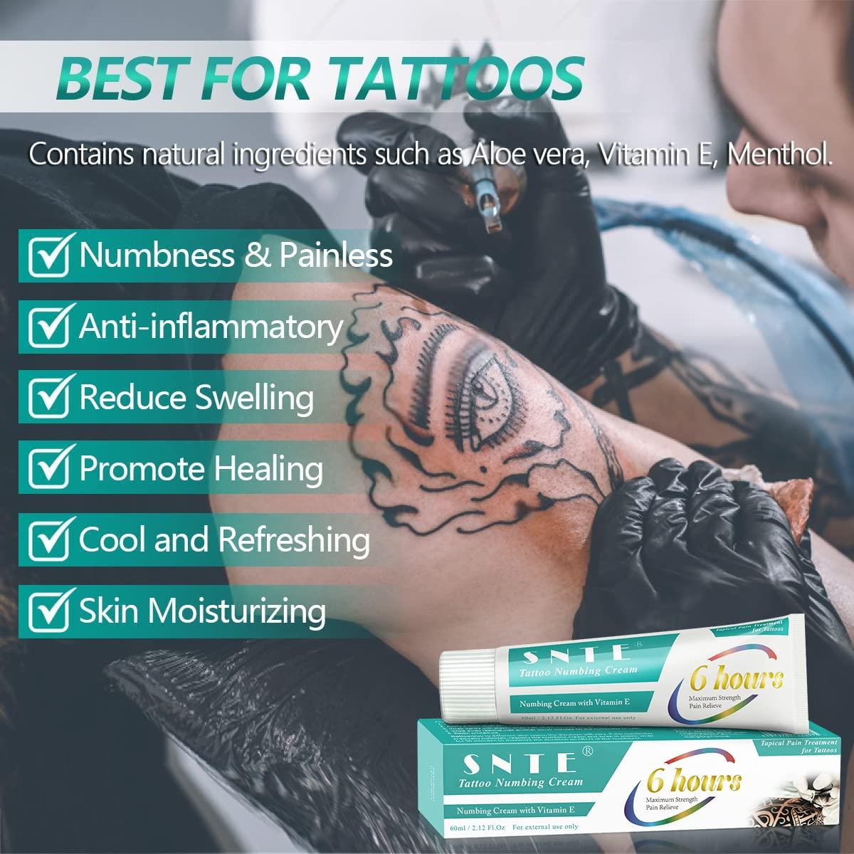 Pain-Free Tattoo Experience: Maximum Strength Numbing Cream for Tattoos