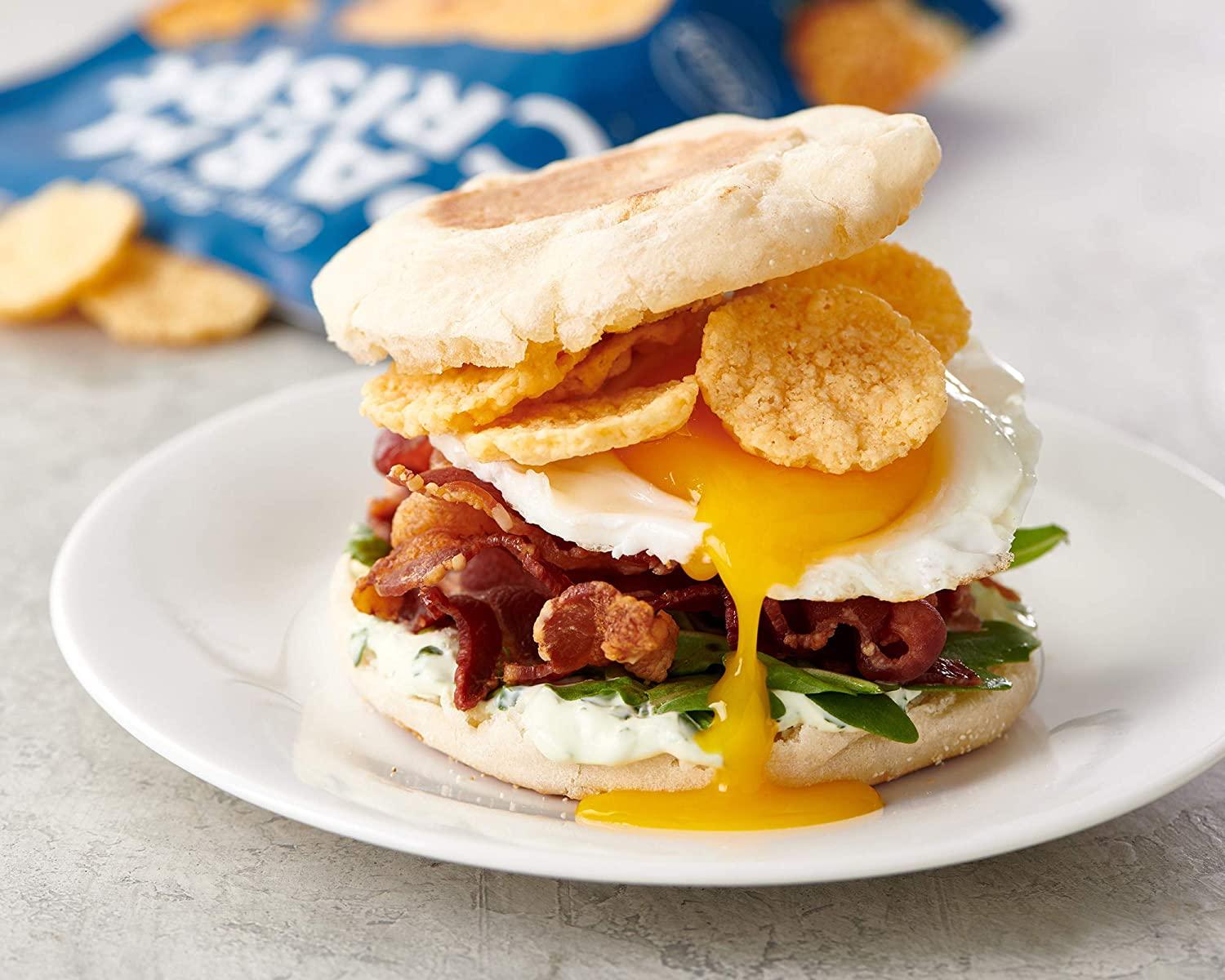 ParmCrisps Party Size Original Cheese Parm Crisps, Made Simply with 100